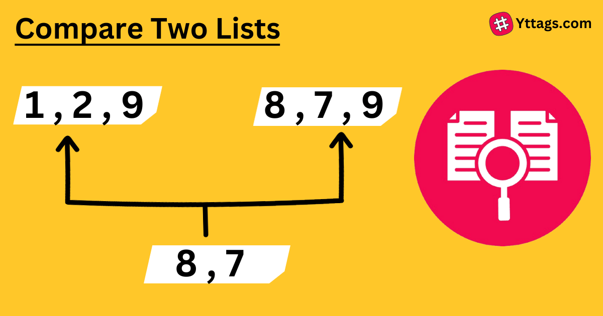 Compare Two Lists