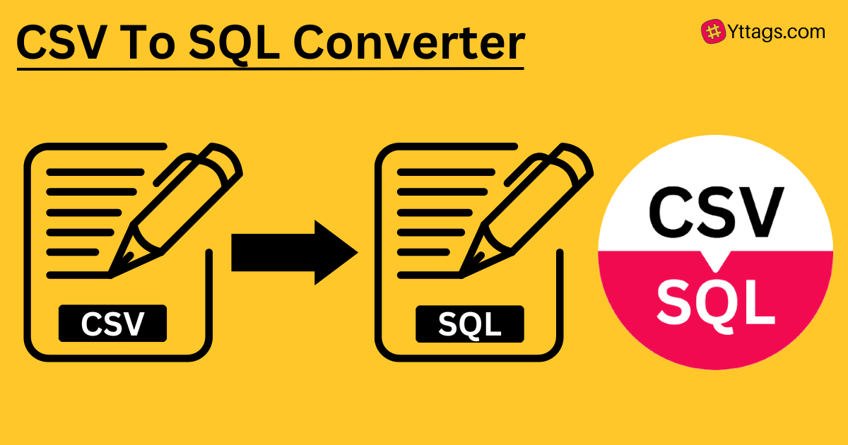 Csv To Sql Converter