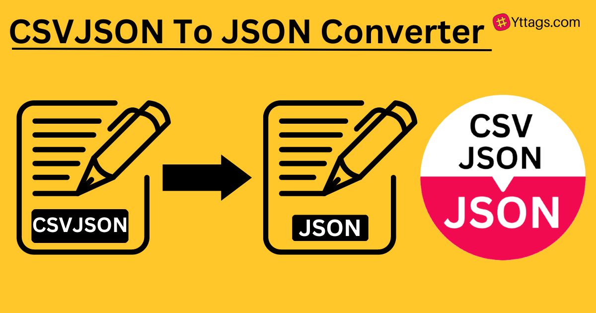 Csvjson To Json Converter