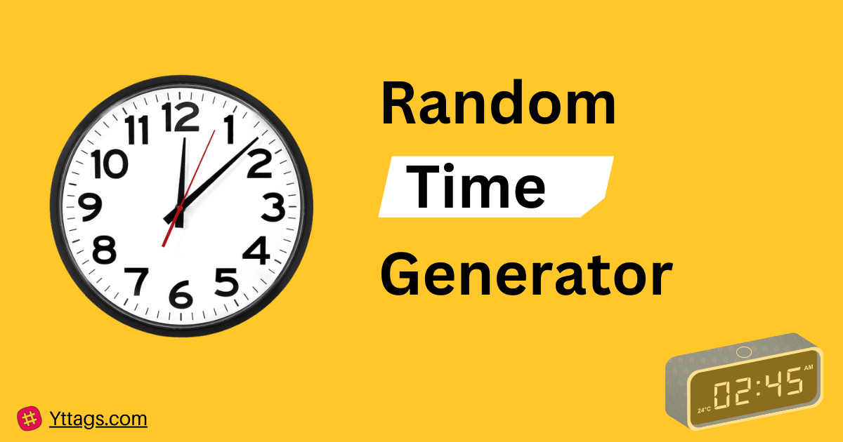 Generate Random Time