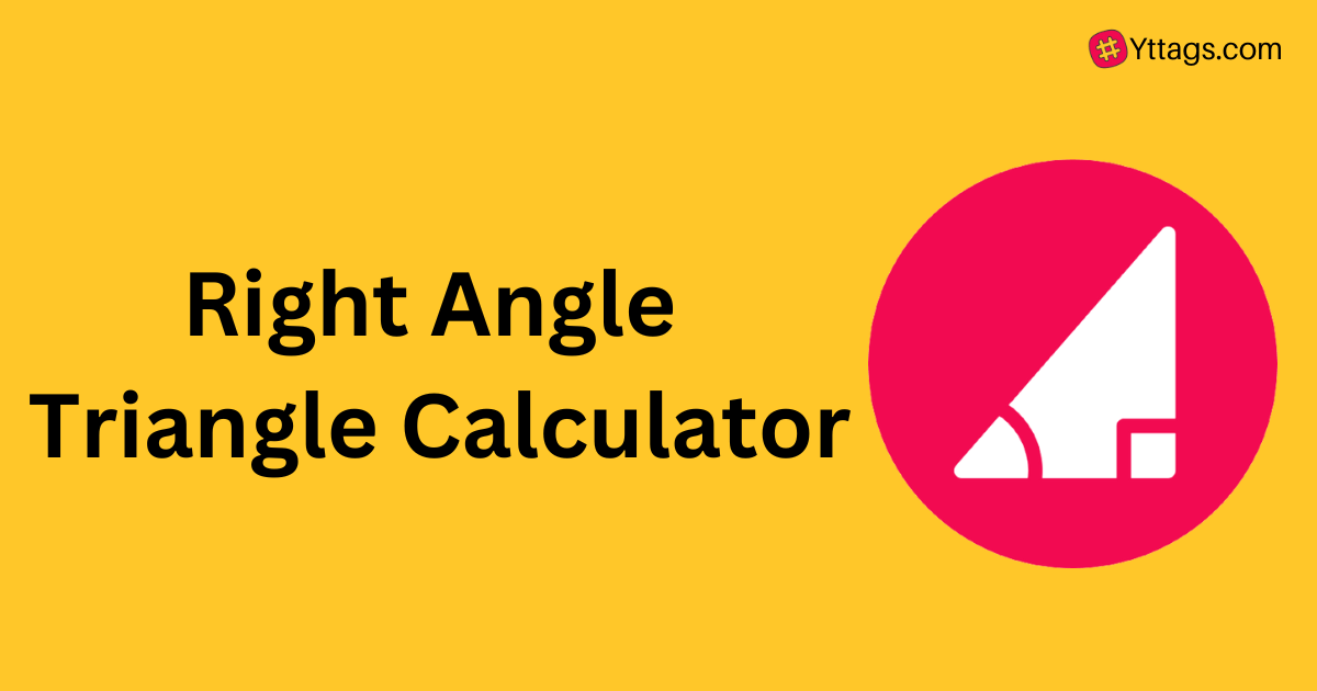 Right Angle Triangle Calculator