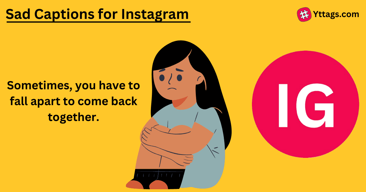 Sad Captions For Instagram