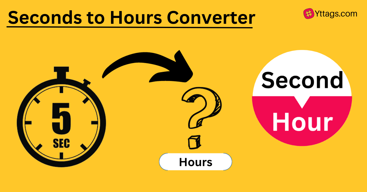 Seconds To Hours Converter