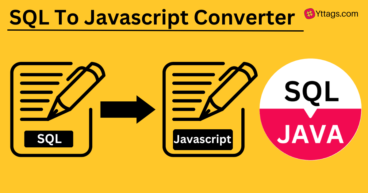Sql To Javascript Converter