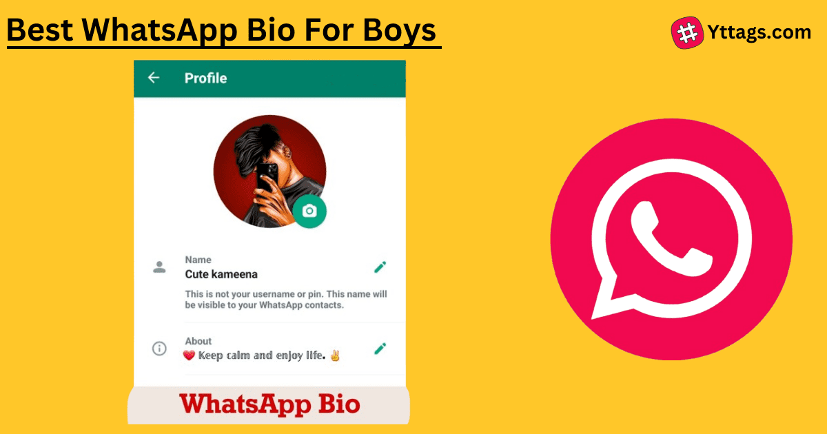 Whatsapp Bio For Boys