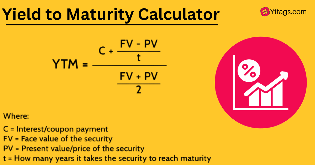 Yield To Maturity Calculator