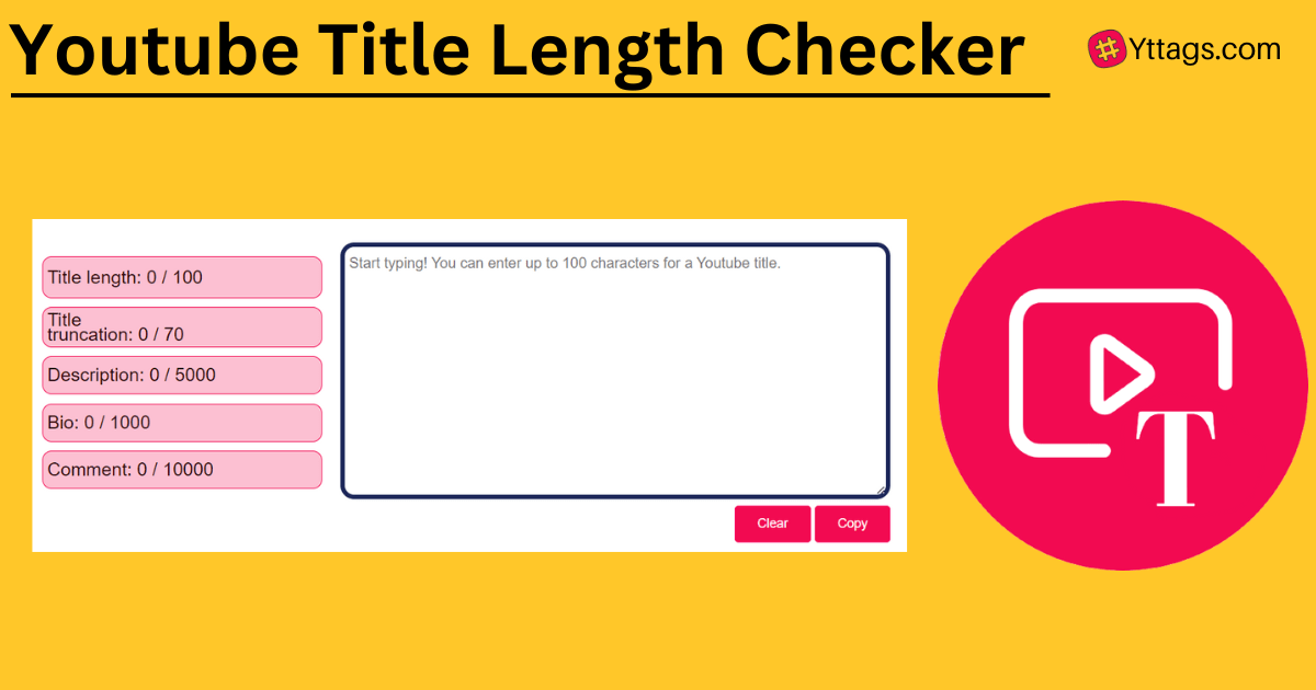 Youtube Title Length Checker