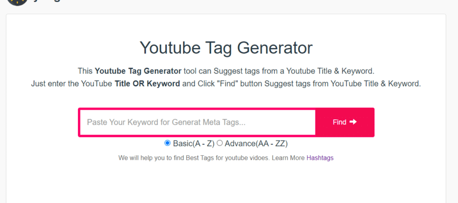 Youtube Keyword Suggestion Script