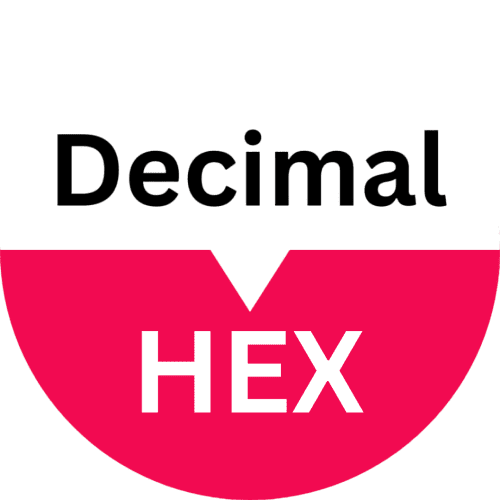 Decimal To Hex