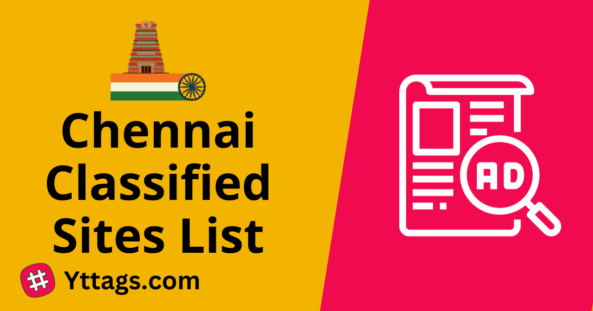 Chennai Classified Sites List