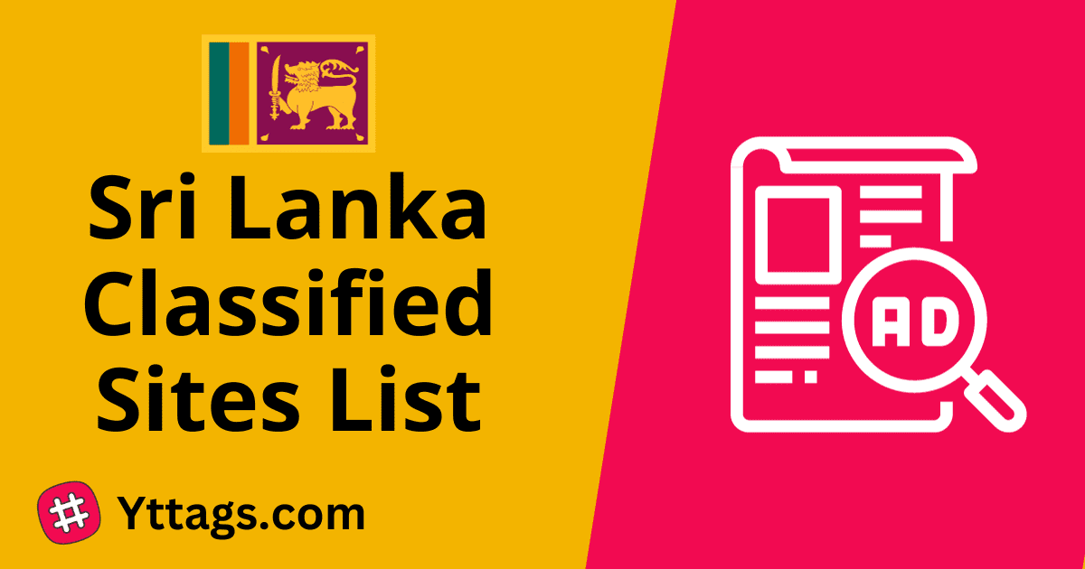 Sri Lanka Classified Sites List