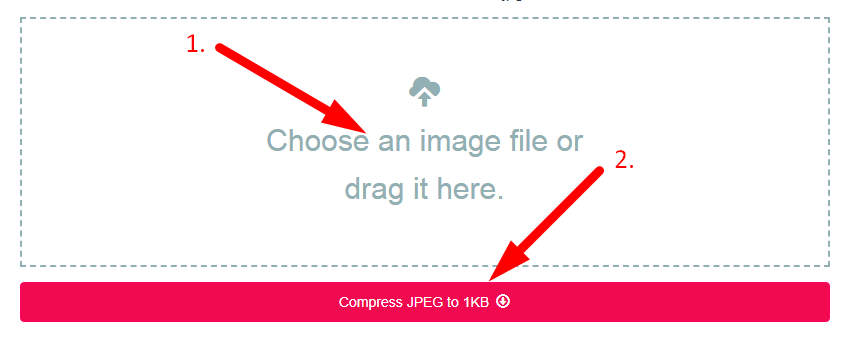 Compress JPEG to 1KB Step 2