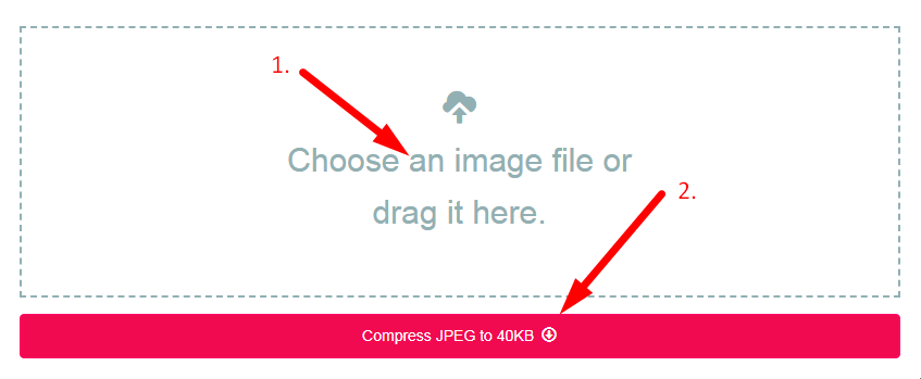 Compress JPEG to 40kb Step 2