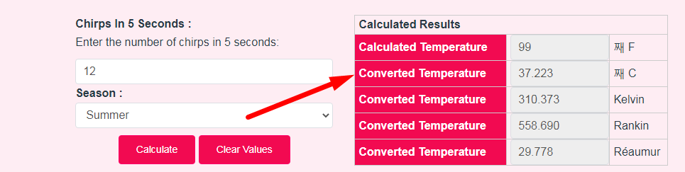 Cricket Chirp Converter Step 3