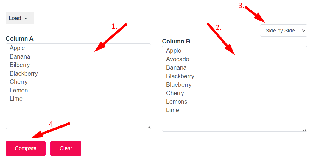 Difference Checker Step 2