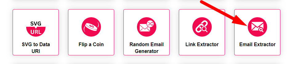 Email Extractor Step 1