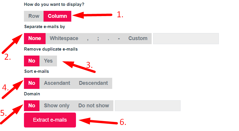 Email Extractor Step 3