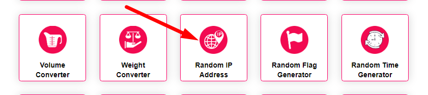 Random IP Address Step 1