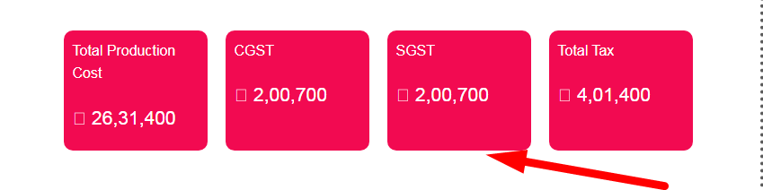 GST Calculator Step 3