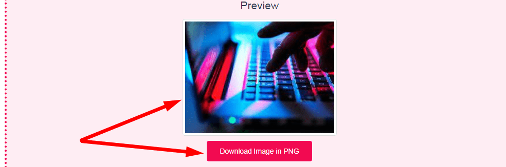JFIF to PNG Converter Step 3