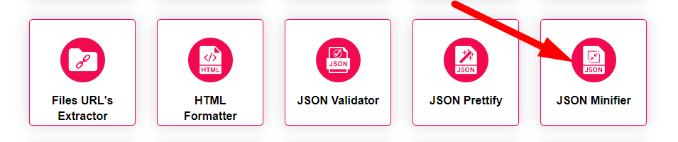 JSON Minifier Step 1