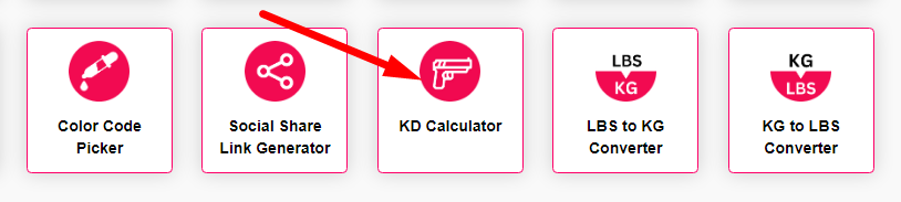 KD Calculator Step 1
