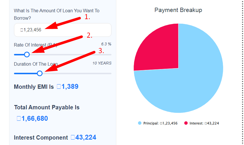 Mortgage Payment Calculator Step 2