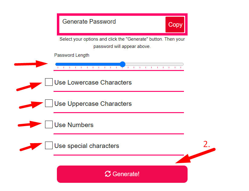 Password Generator Step 2