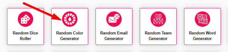 Random Color Generator Step 1