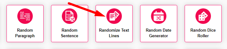 Randomize Text Lines Step 1