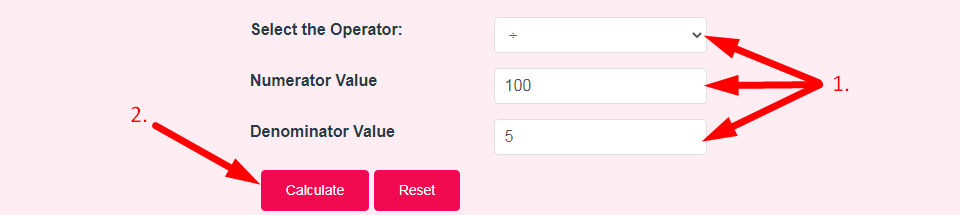 Rational or Irrational Number Calculator Step 2