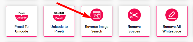 Reverse Image Search Step 1