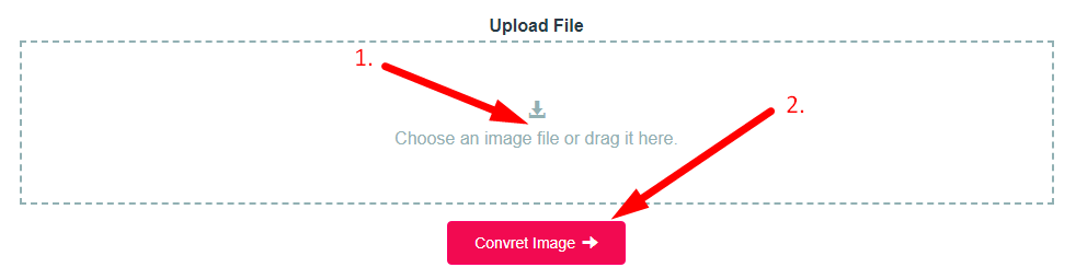 WEBP to JPG Converter Step 2