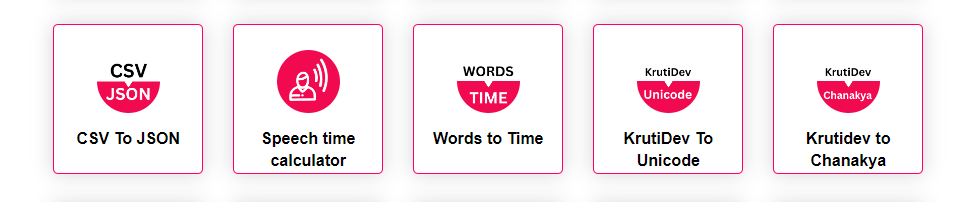 Words to Time Step 1