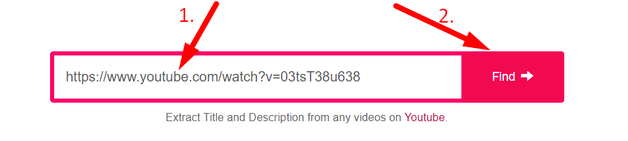 Youtube Title and Description Generator Step 2